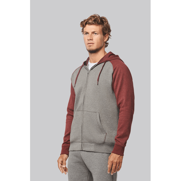 ProAct | Veste à capuche unisexe bicolore ProAct | Veste à capuche unisexe bicolore
